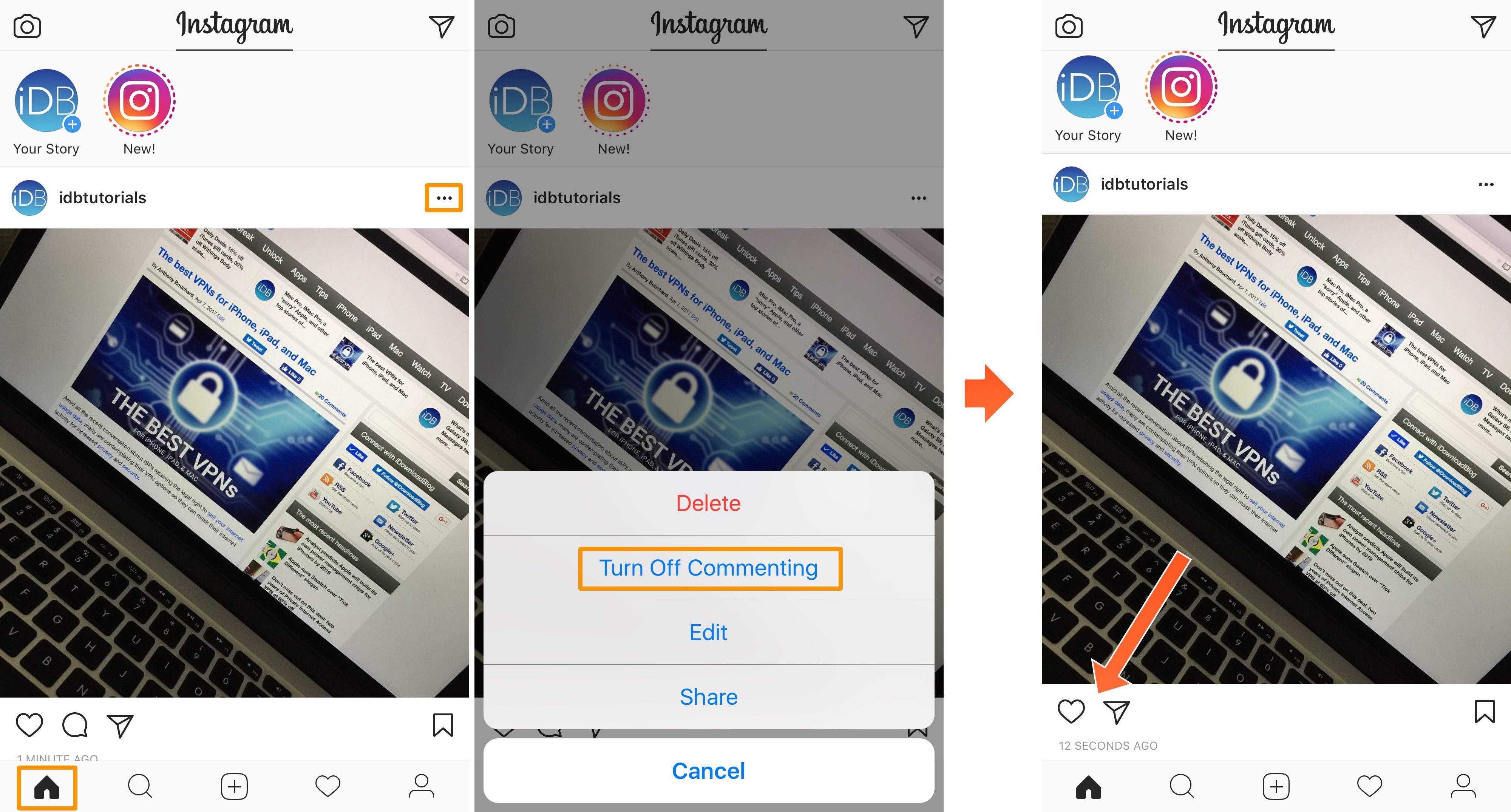 How to disable comments on your Instagram posts