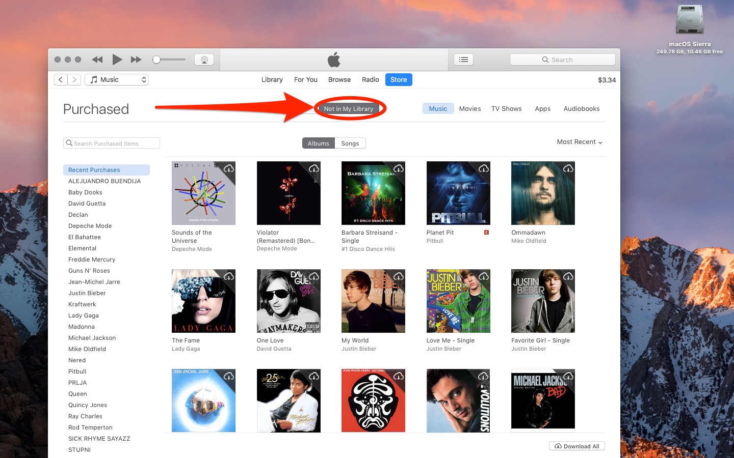 How to download your music purchased on iTunes to a new
