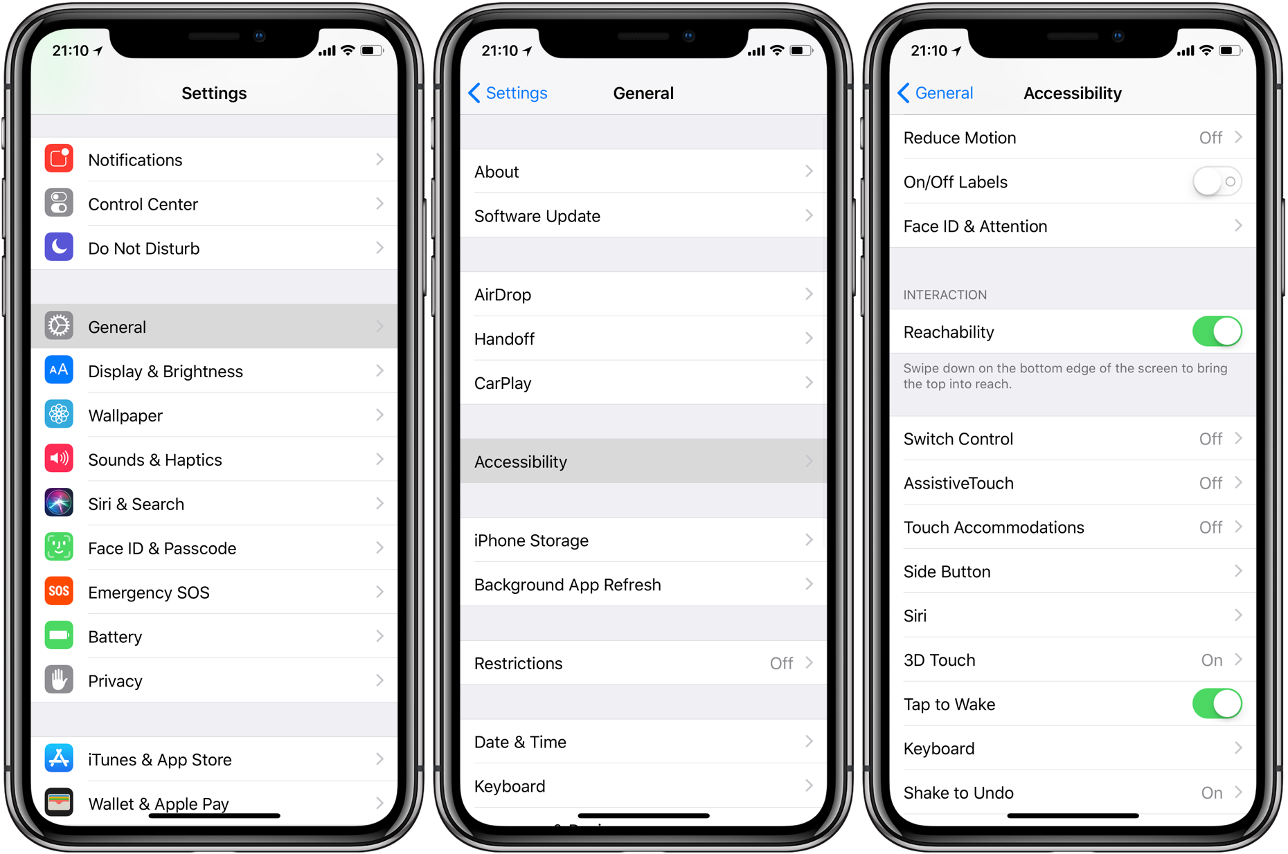 How to use Reachability on iPhone X