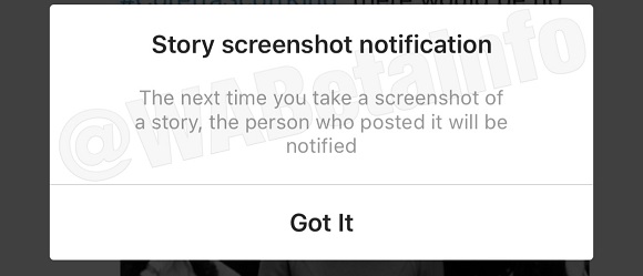 Résultat de recherche d'images pour "story screenshot instagram notification"