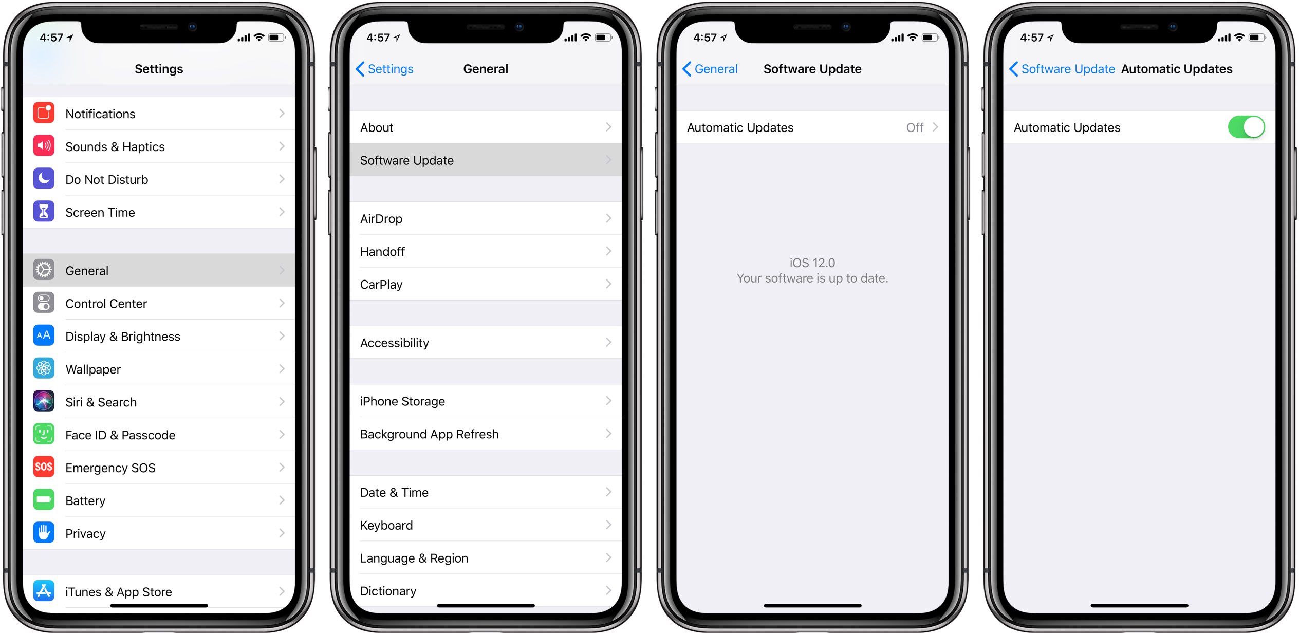 How to enable Automatic Updates for iOS releases on iPhone and iPad