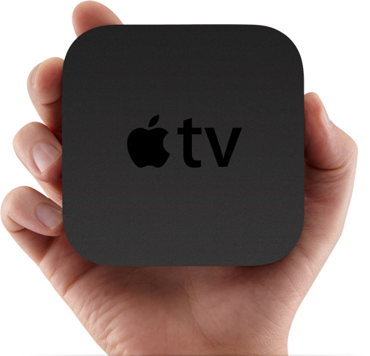 Apple TV in Hand