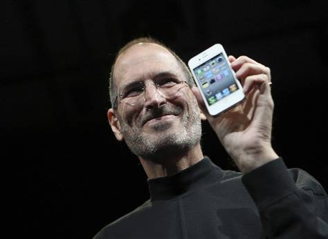 Steve Jobs White iPhone 4 No More