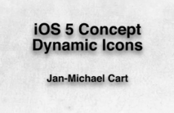 iOS 5 Concept: Dynamic Icons