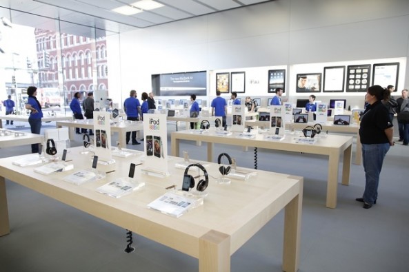 Apple store interior