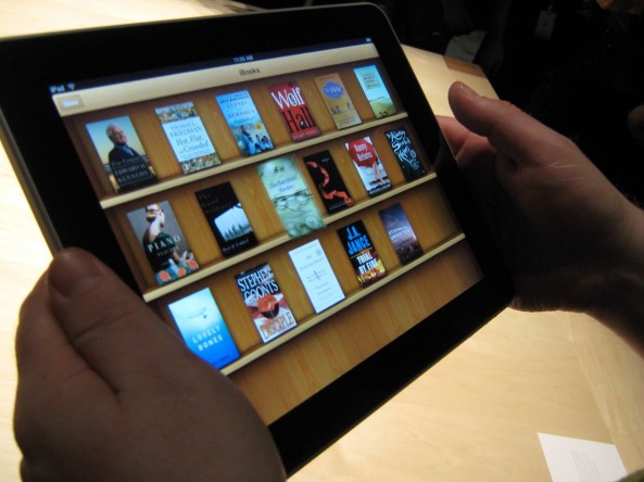 iBooks Bookshelf on iPad