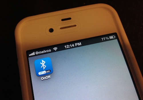 New App Store app lets you toggle bluetooth on/off with a single tap ...