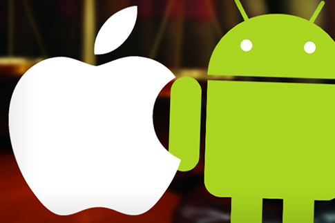 Apple and Android logo