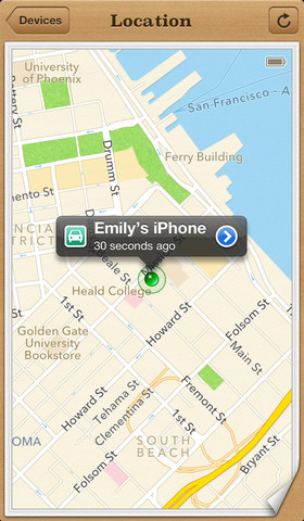 Find My iPhone 2.0.1 for iOS (iPhone screenshot 002)