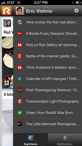 Rockmelt 2.1 for iOS (iPhone screenshot 004)