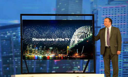 Samsung 100 inch Ultra HD TV (CES 2013)