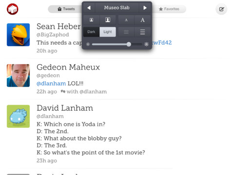 Twitterrific 5.0.2 for iOS (iPad screenshot 001)