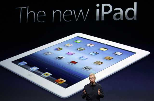 APTOPIX Apple iPad