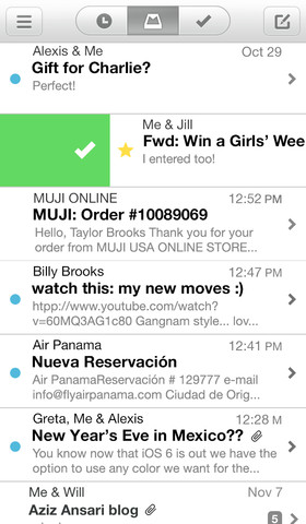 Mailbox 1.0 for iOS (iPhone screenshot 001)
