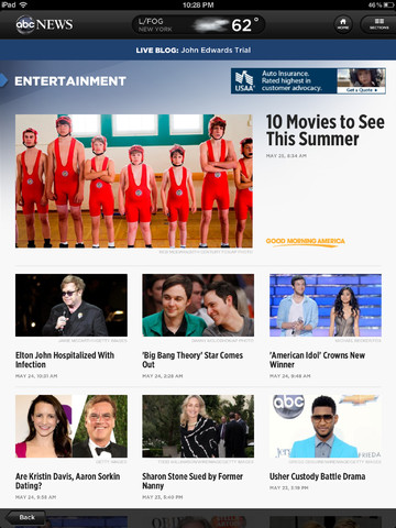 ABC News 2.1 for iOS (iPad screenshot 002)