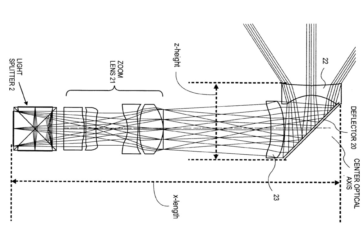 Apple iPhone camera optical zoom patent (drawing 001)