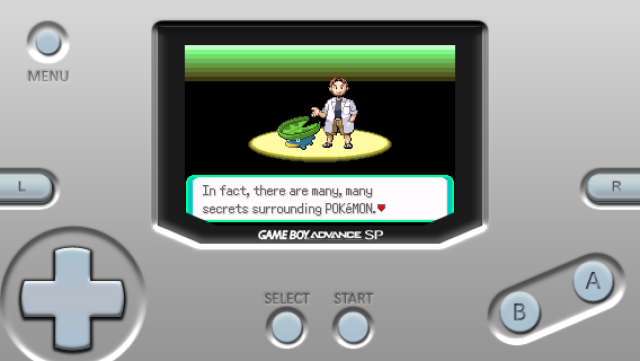 Gameboy controls screenshots