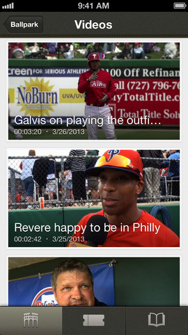 MLB.com At the Ballpark 2.0 for iOS (iPhone screenshot 004)