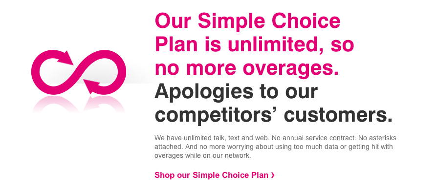 T-Mobile Simple Choice Plan