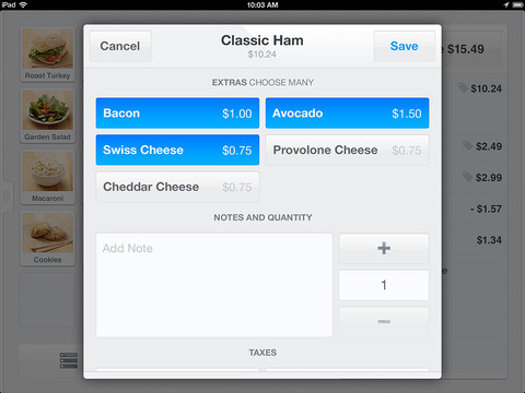 Square Register 3.0 for iOS (iPad screenshot 002)
