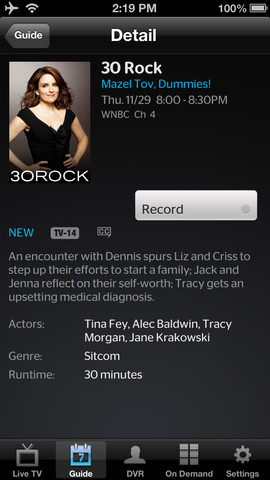 TWC TV 3.1 for iOS (iPhone screenshot 003)