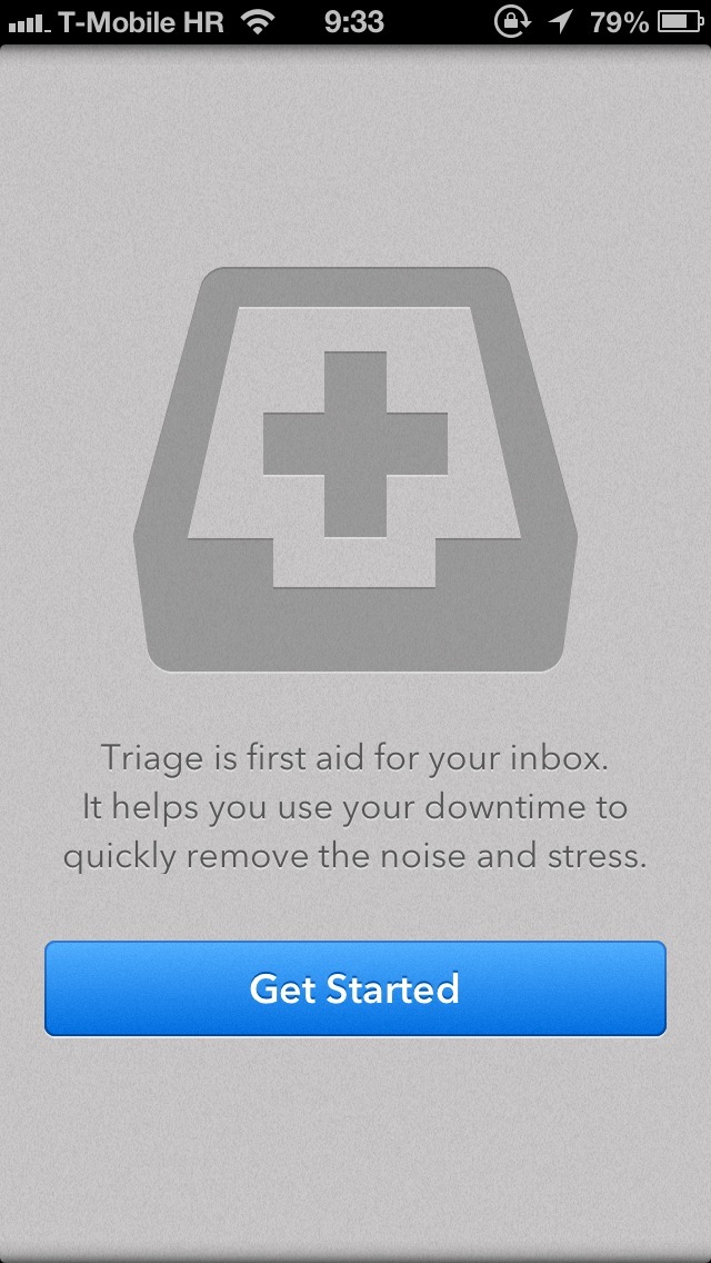 Triage 1.0 for iOS (iPhone screenshot 001)