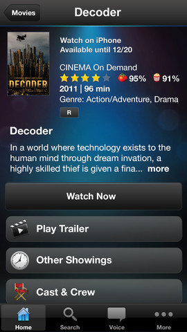 DirecTV 2.5 for iOS (iPhone screenshot 002)