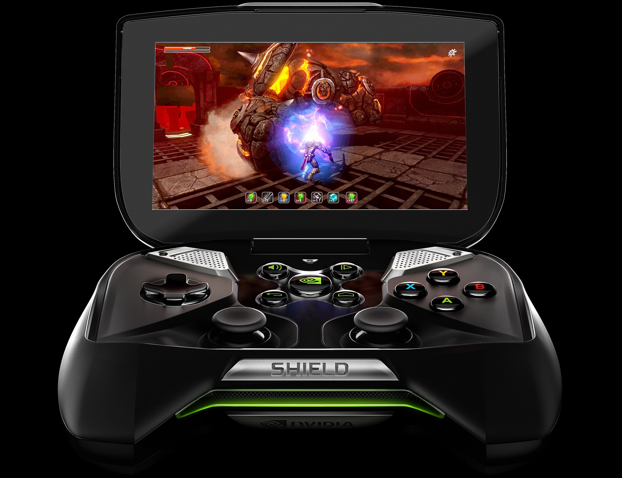 Nvidia Shiled (front, screen)