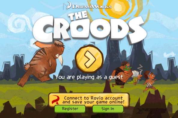 Rovio Account (The Croods)