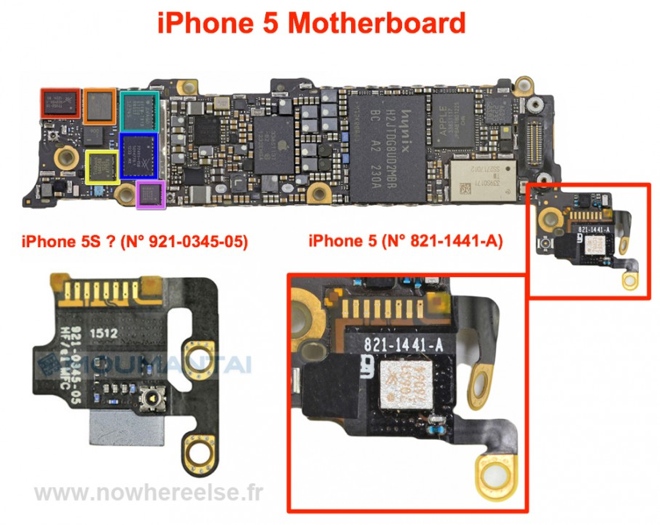 iPhone 5S motherboard (Moumantai 002)