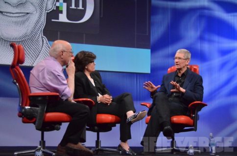 Tim Cook talks iTV, iWatch, iOS 7 and more at D11 conference