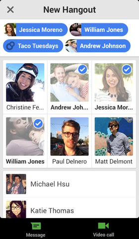 Google Hangouts 1.1.1 for iOS (iPhone screenshot 004)