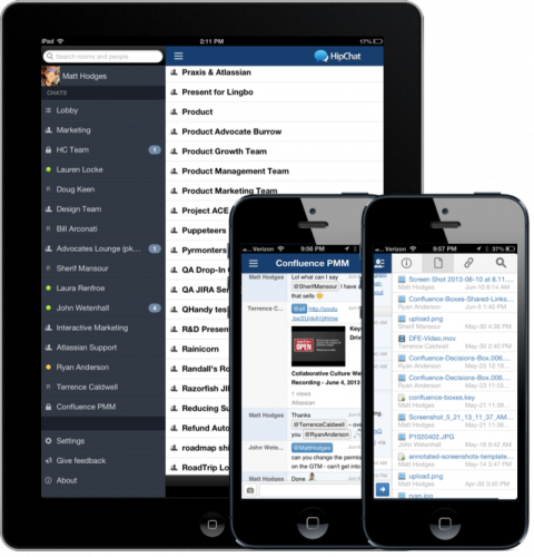 HipChat iOS app revamped as Mac client exits beta