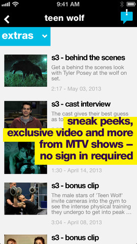 MTV 2.0 for iOS (iPhone screenshot 002)