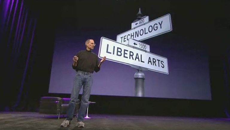 Steve Jobs (Crossroad of liberal arts and technology)