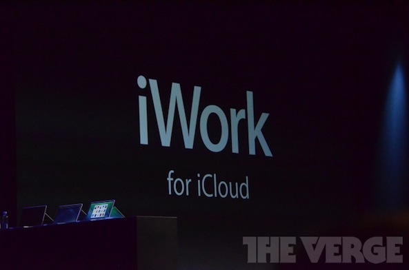 WWDC 2013 iWork for iCloud