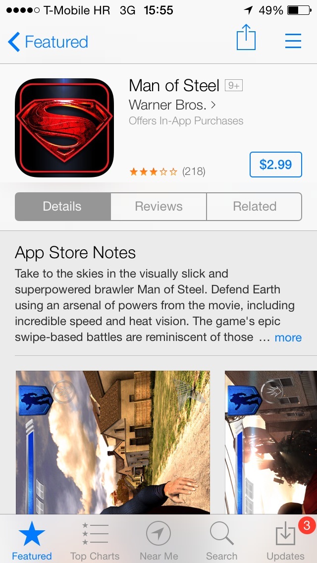 iOS 7 (App Store, app blurb)