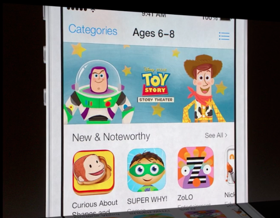 iOS 7 App Store categories