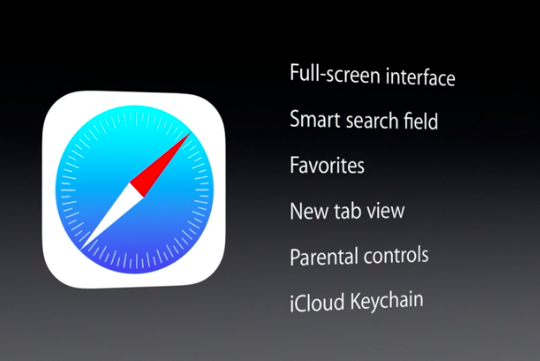 iOS 7 Safari