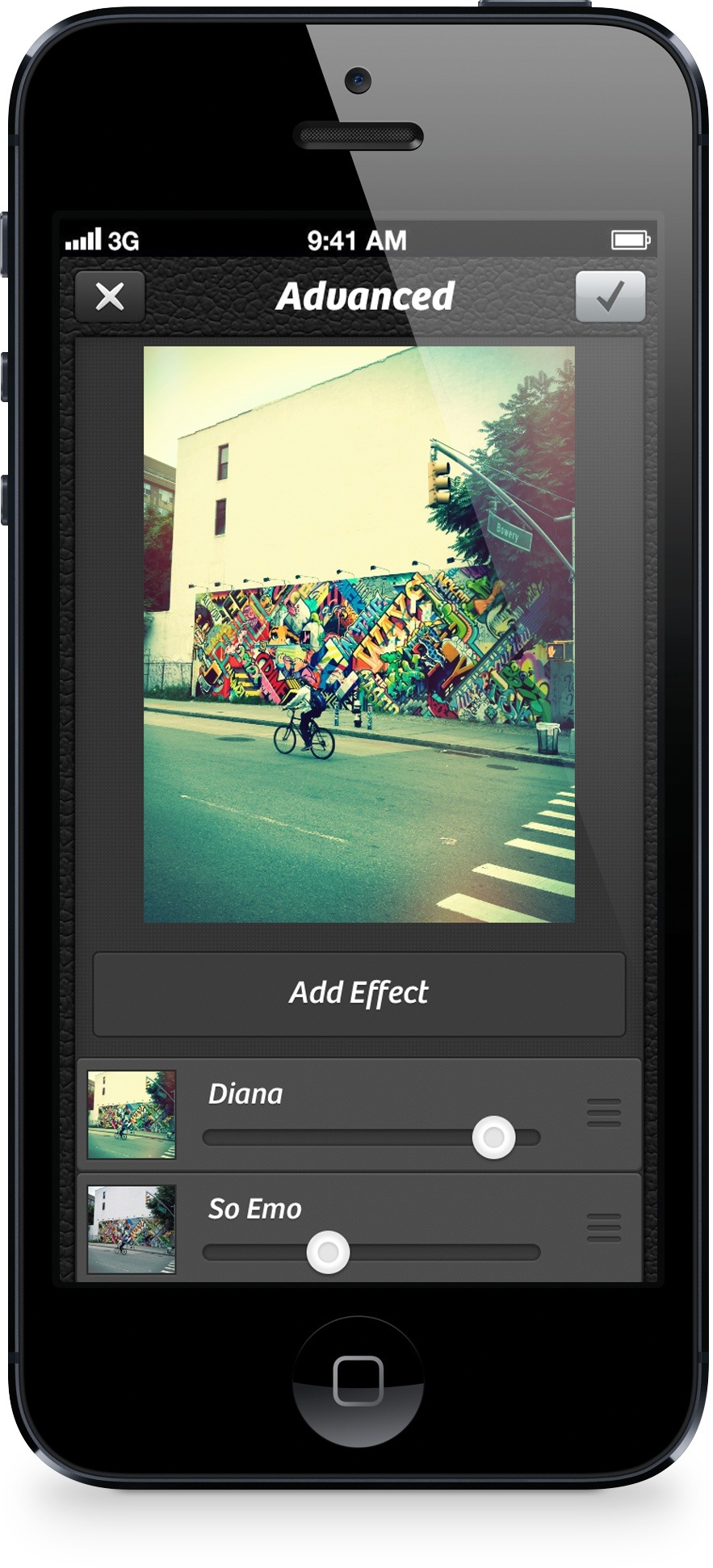 Camera Plus 3.9 for iOS (Effects Layering 001)