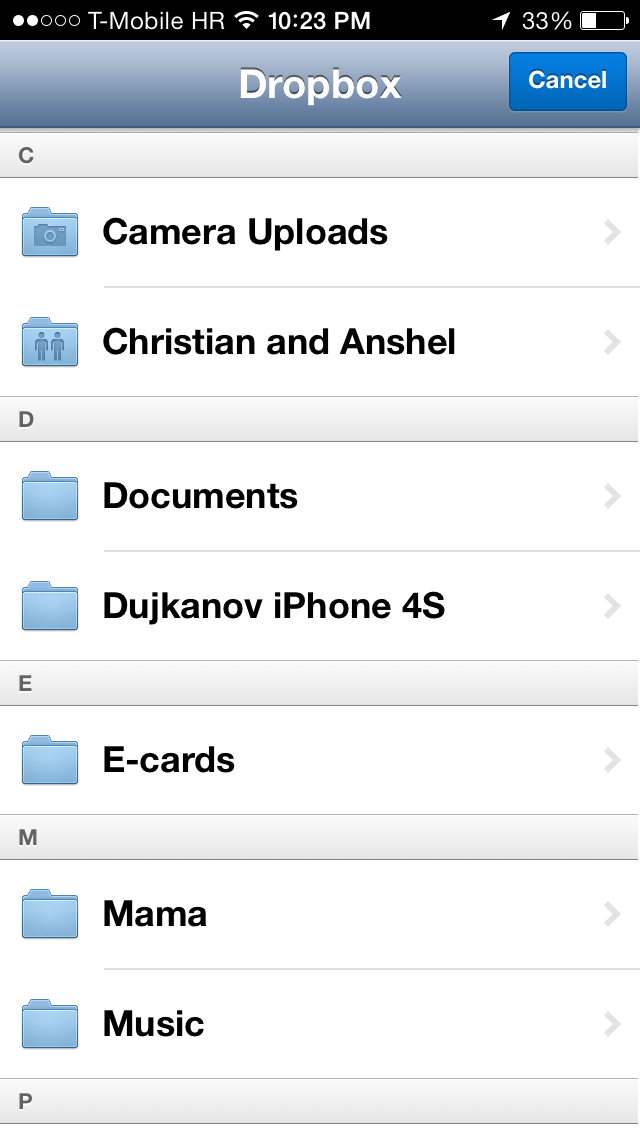 Mailbox 1.4 for iOS (iPhone screenshot 002)