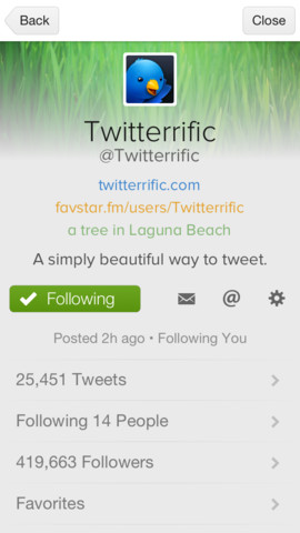 Twitterrific 5.2.3 for iOS (iPhone screenshot 002)