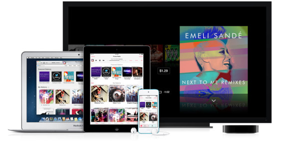 iTunes Radio (teaser, iPod touch, iPad, MacBook Air, Apple TV)