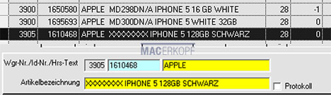 128GB iPhone 5 (Media Markt, Macerkopf.de 001)