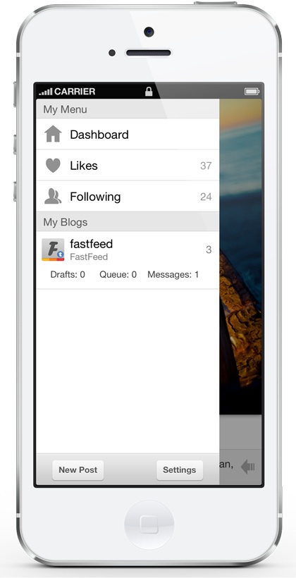 Fastfeed for Tumblr 1