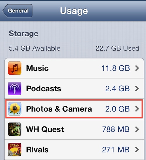 How to delete images from iPhone 4