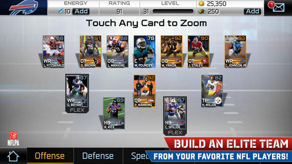 Madden NFL 25 1.0 for iOS (iPad screenshot 002)