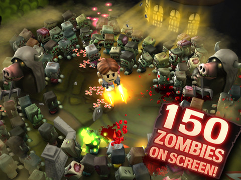 Minigore 2 - Zombies for iOS (iPad screenshot 001)