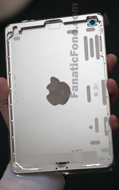 iPad mini 2 backplate (silver, FanaticFone 002)