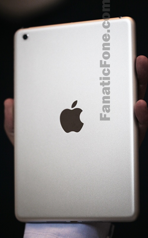 iPad mini 2 backplate (silver, FanaticFone 003)